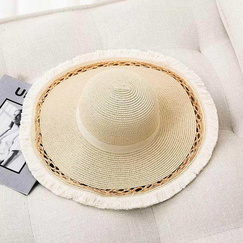 OEM Papir Straw Kvinder Floppy Hat