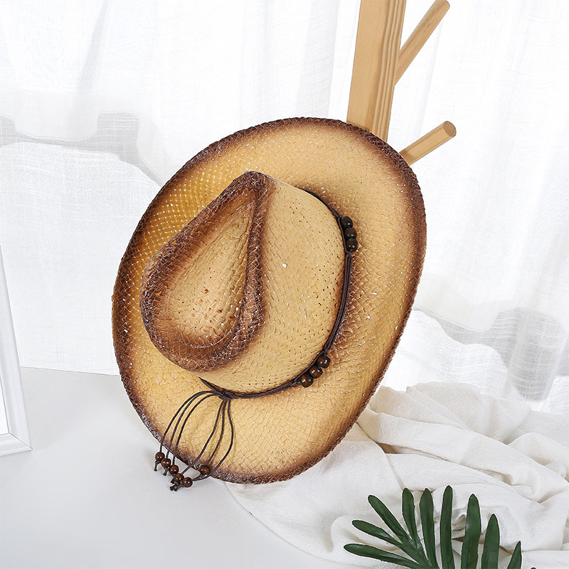 Papir Straw Cowboy Hat Herre